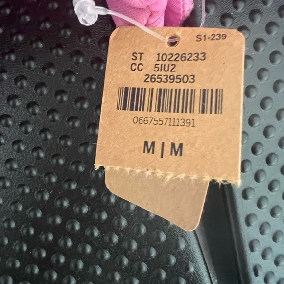 Pink Women Slides Pink Fabric Summer Coastal Core Beach Casual Comfy Sz M - Picture 4 of 8